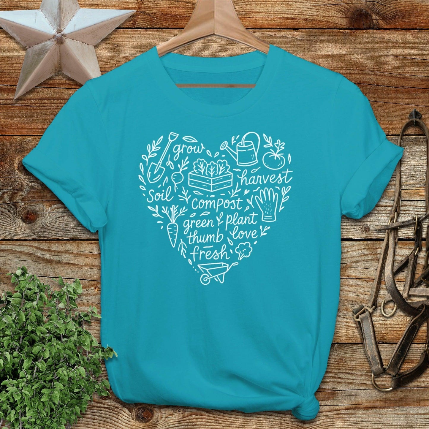 Gardening Heart Softstyle Tee