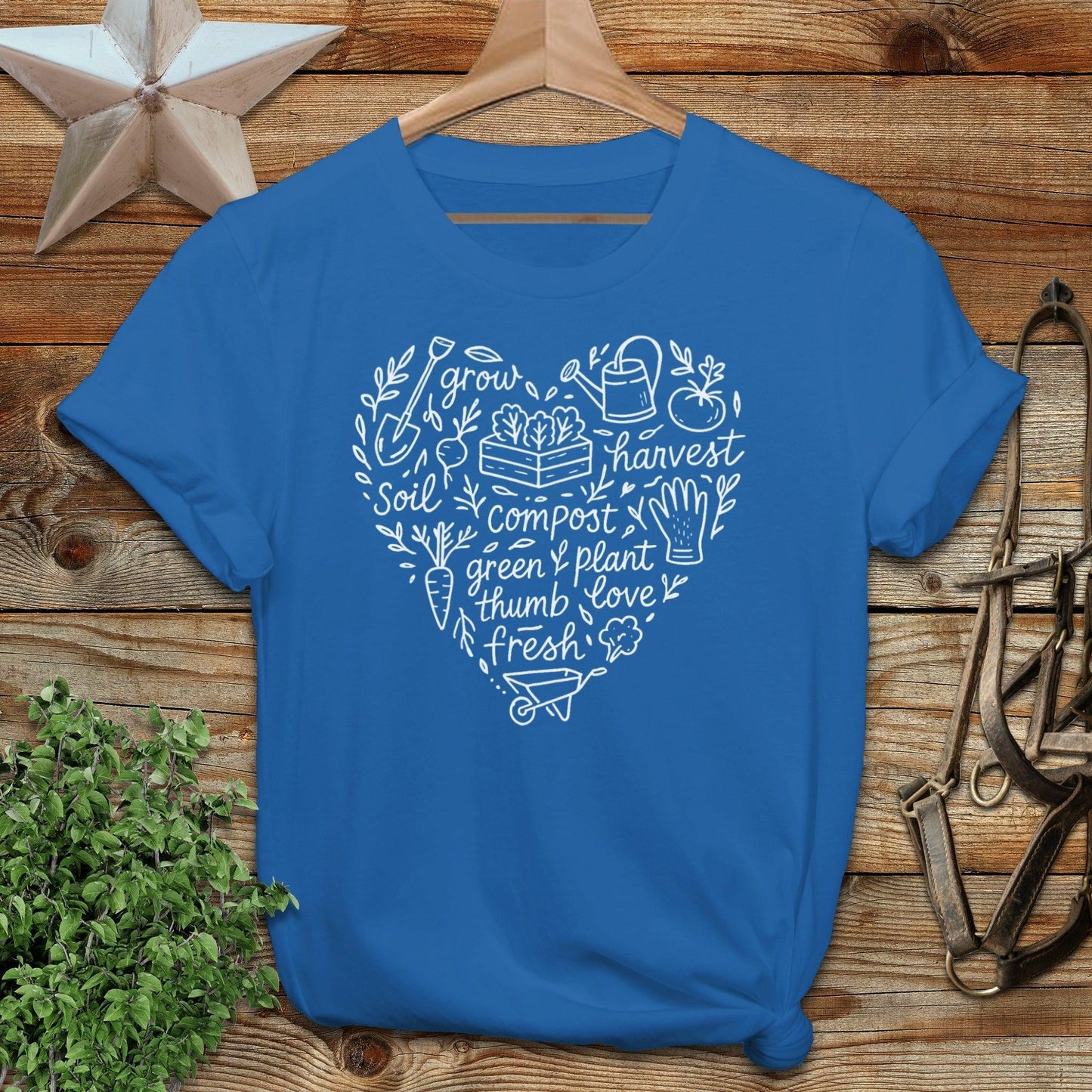Gardening Heart Softstyle Tee