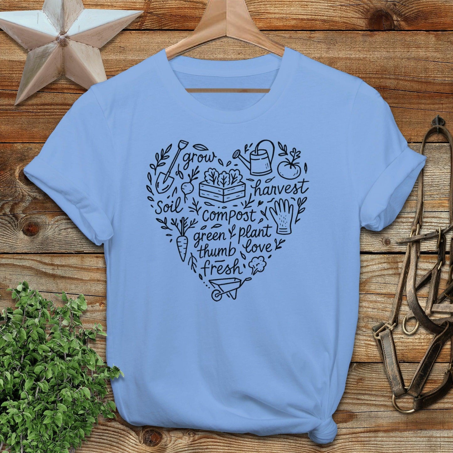 Gardening Heart T-shirt