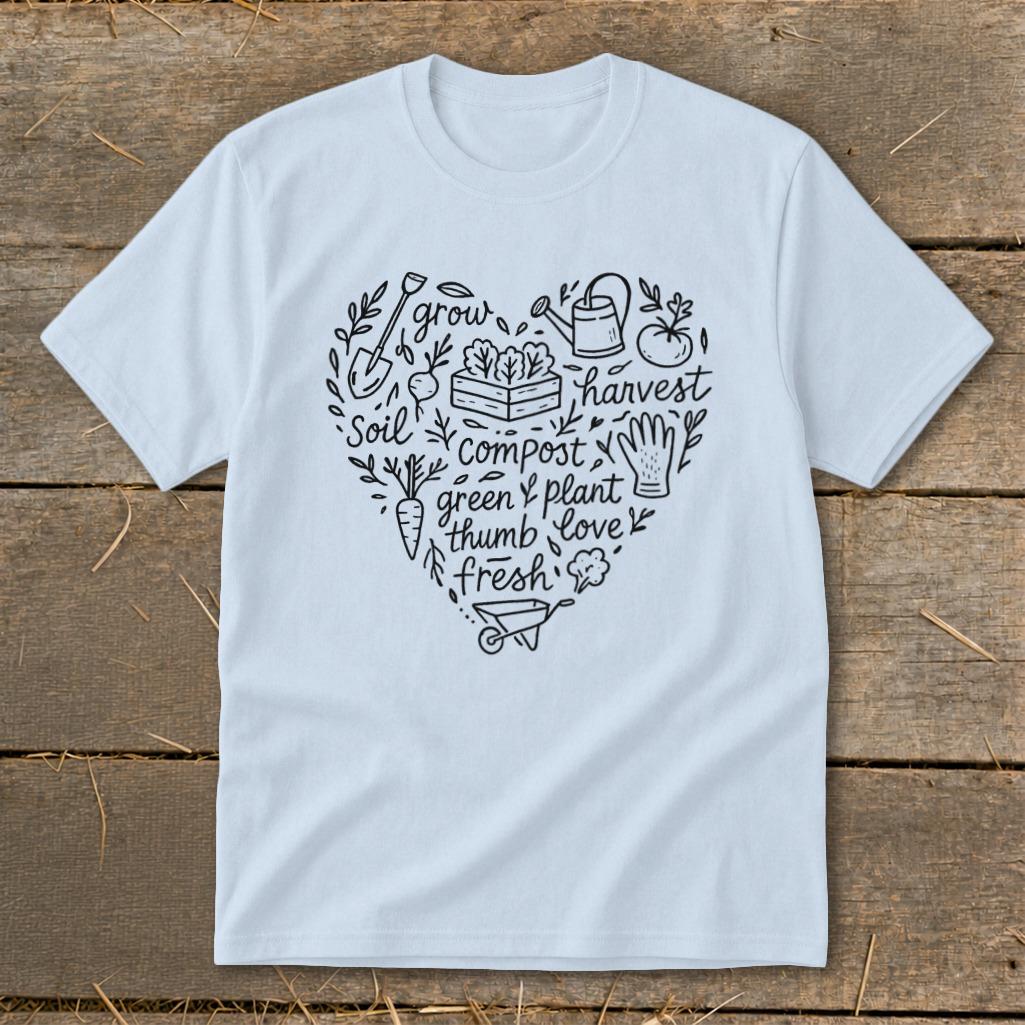 Gardening Heart Youth Tee