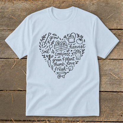 Gardening Heart Youth Tee