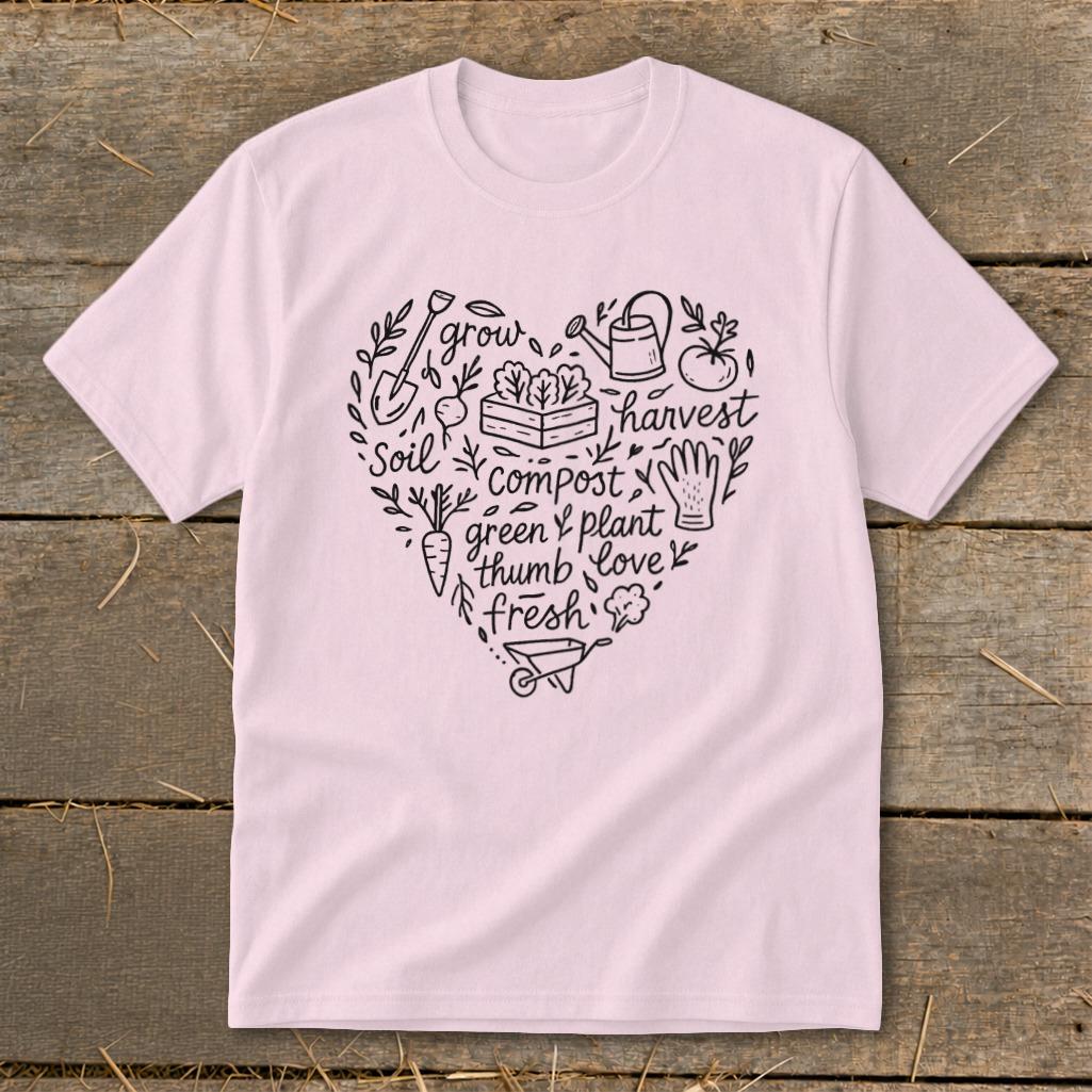 Gardening Heart Youth Tee