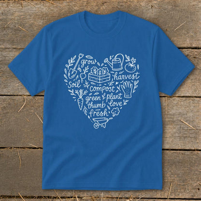 Gardening Heart Youth Tee