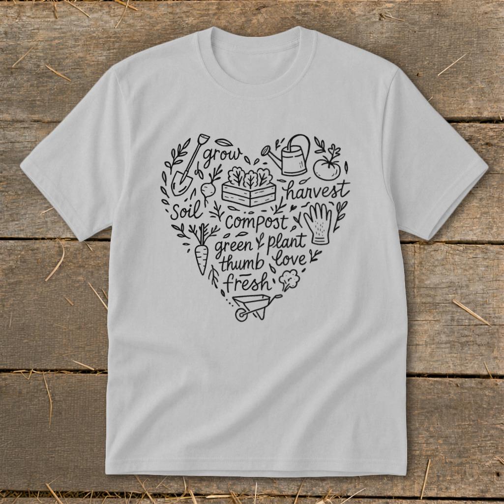 Gardening Heart Youth Tee