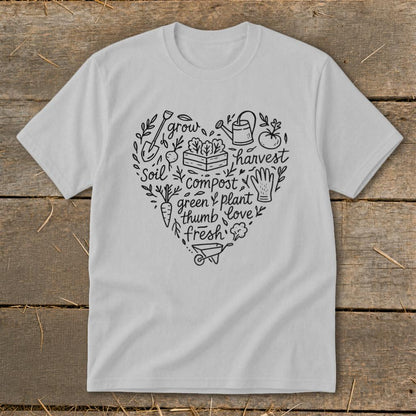 Gardening Heart Youth Tee