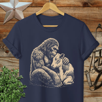 Gentle Giant and Cow T-Shirt