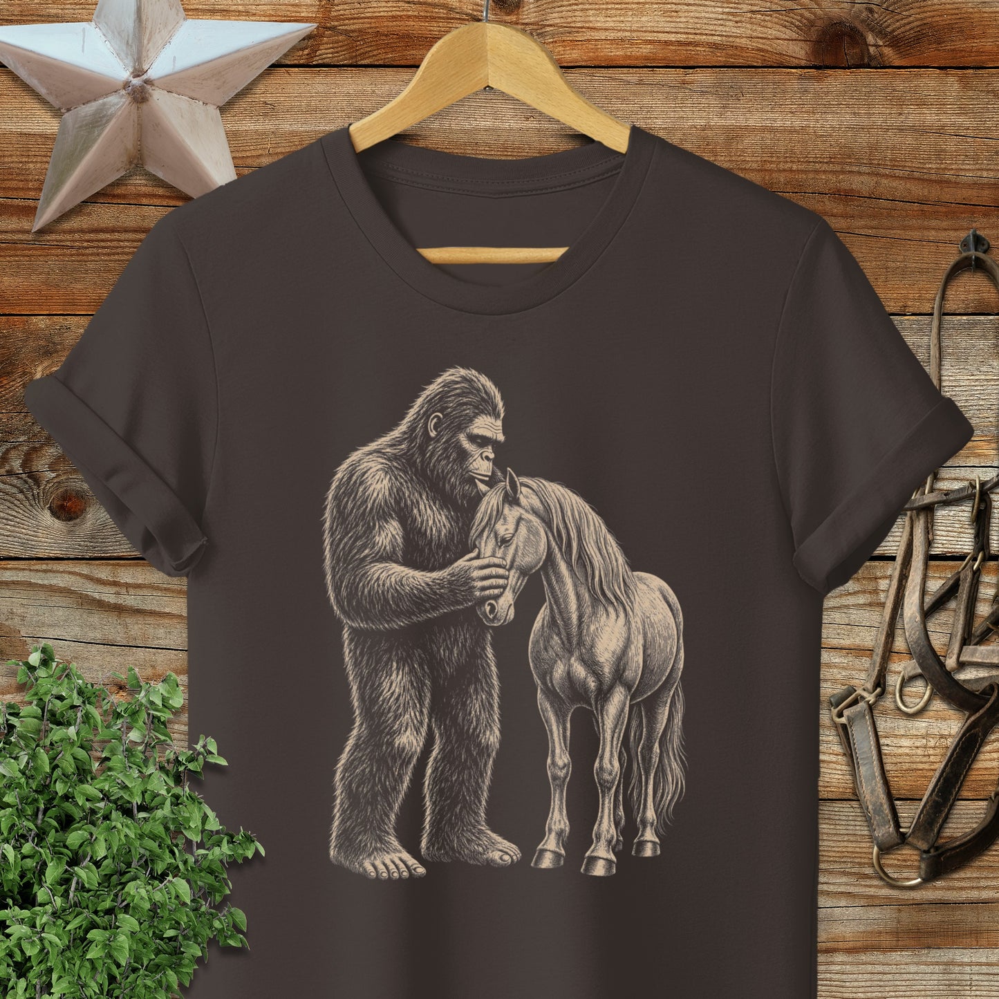 Gentle Giant and Horse Softstyle Tee