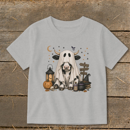 Ghost Animals - Cow Toddler Tee