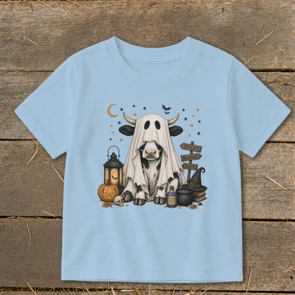 Ghost Animals - Cow Toddler Tee