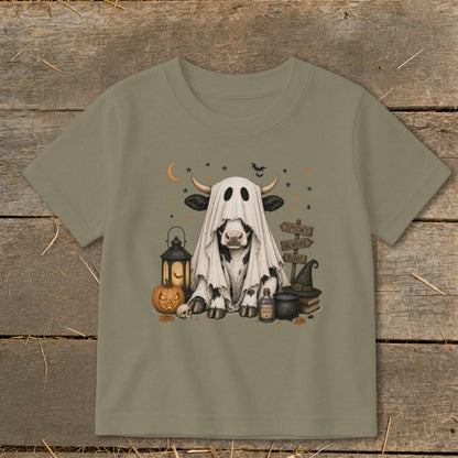 Ghost Animals - Cow Toddler Tee