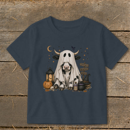 Ghost Animals - Cow Toddler Tee