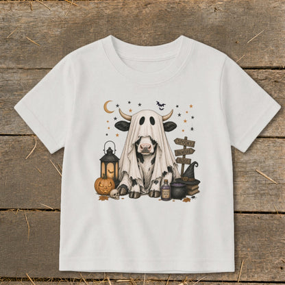 Ghost Animals - Cow Toddler Tee