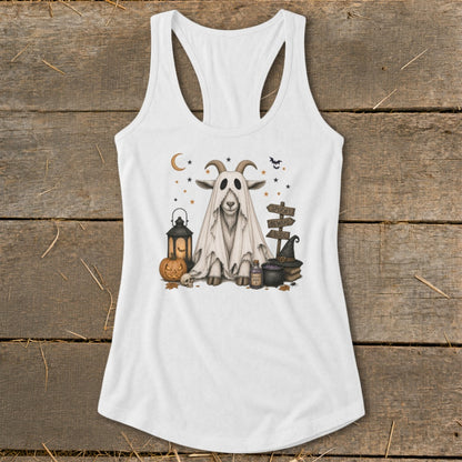 Ghost Animals - Goat Racerback Tank