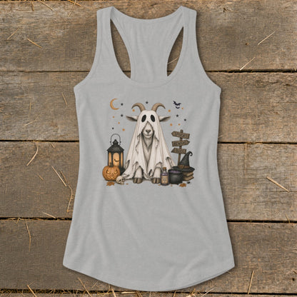 Ghost Animals - Goat Racerback Tank