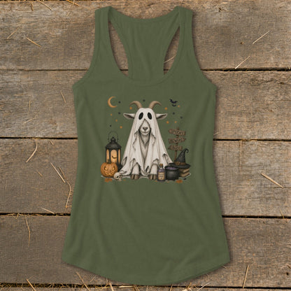 Ghost Animals - Goat Racerback Tank