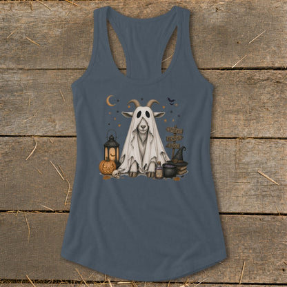 Ghost Animals - Goat Racerback Tank