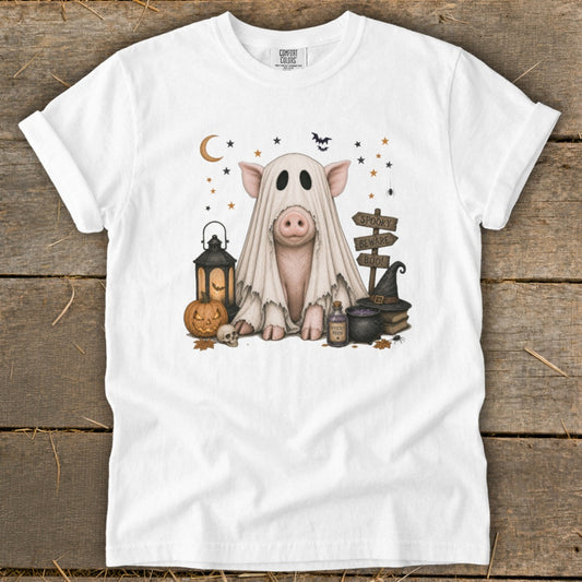 Ghost Animals - Pig Signature Tee
