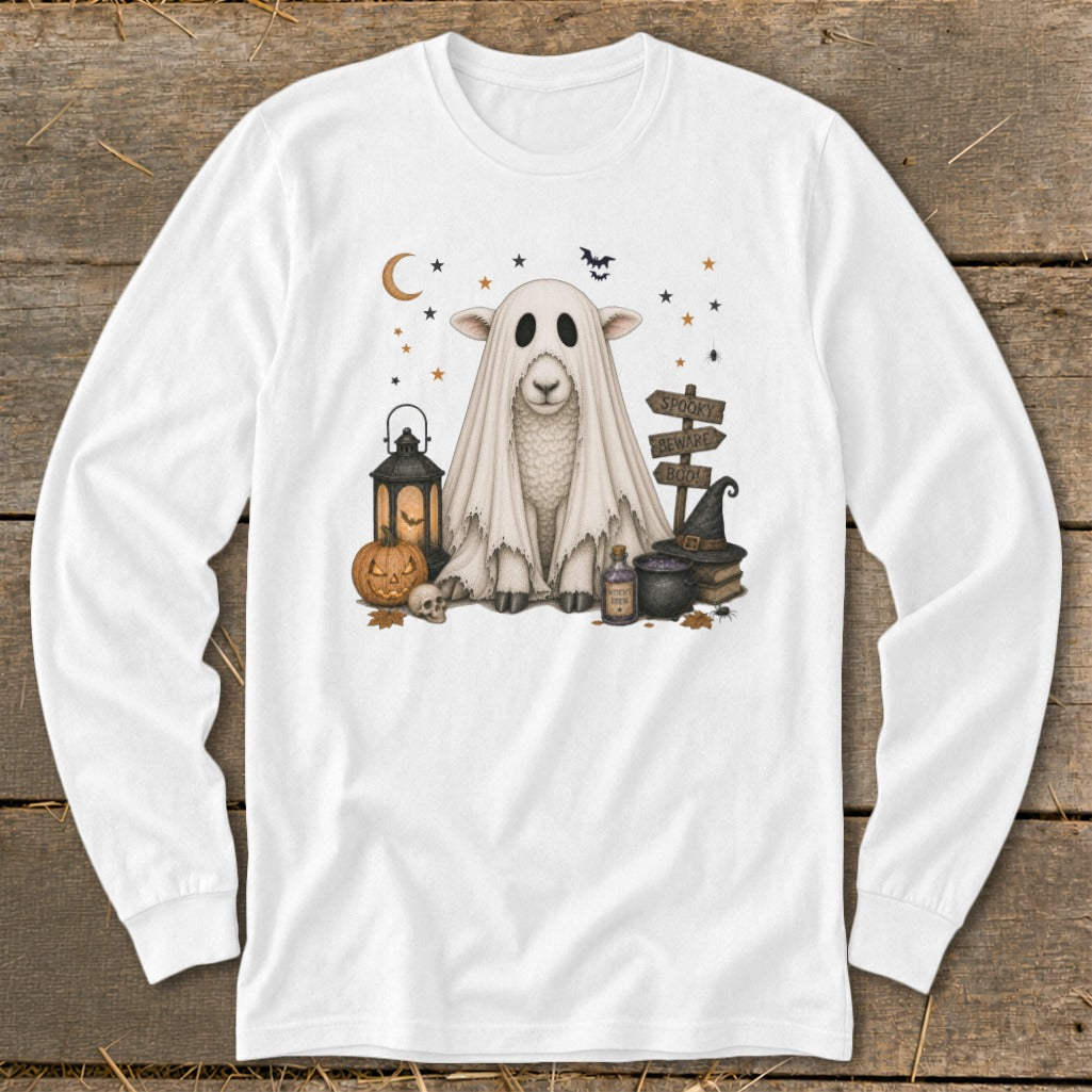 Ghost Animals - Sheep Long Sleeve Tee