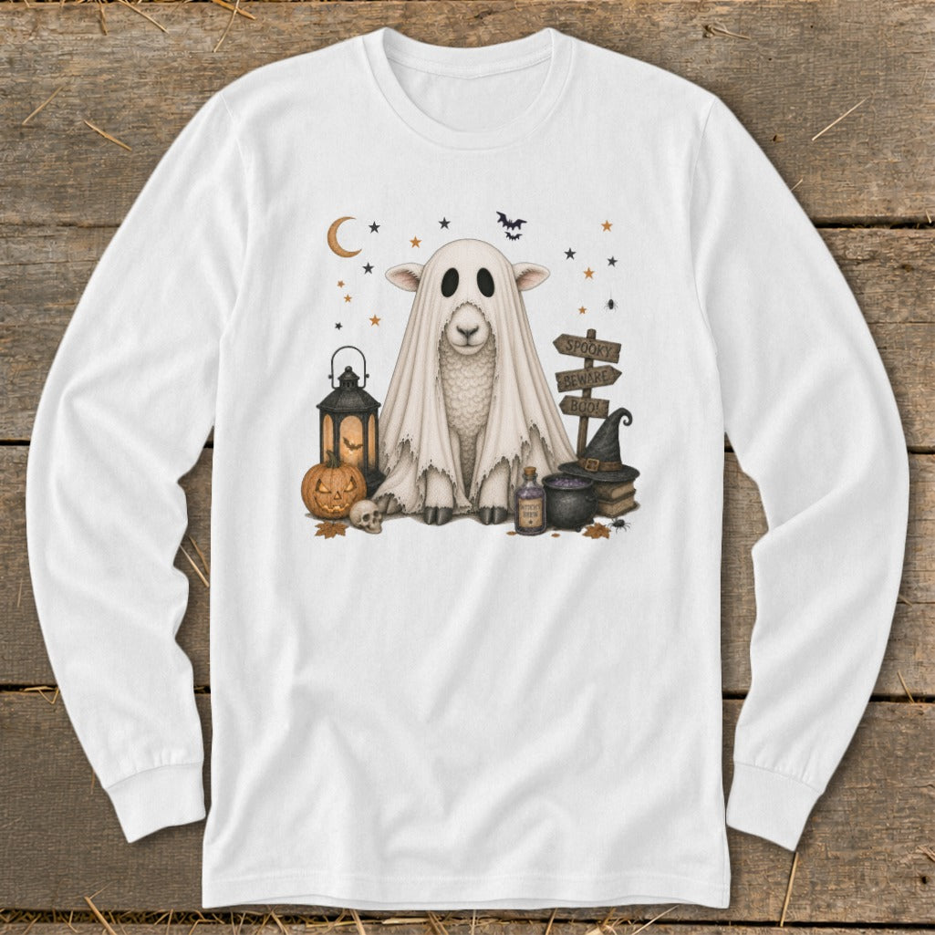 Ghost Animals - Sheep Long Sleeve Tee