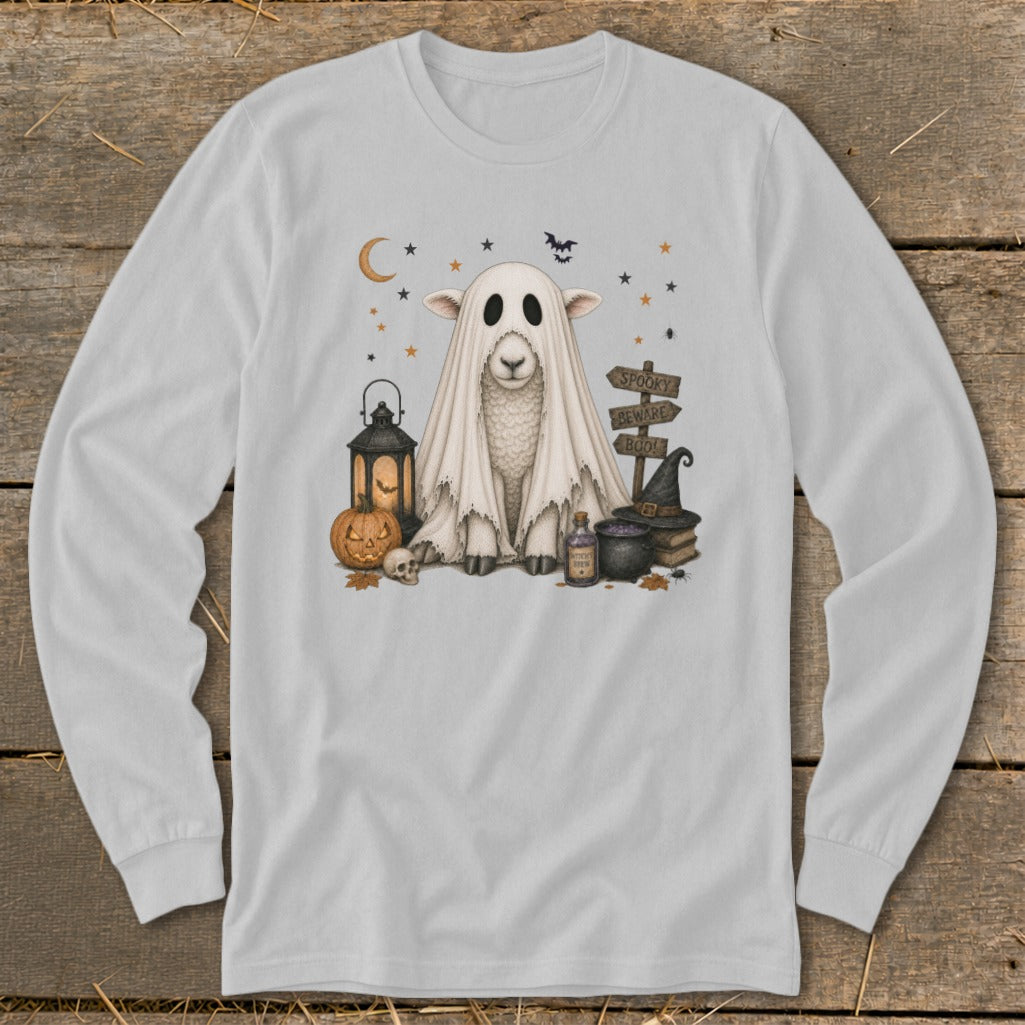 Ghost Animals - Sheep Long Sleeve Tee