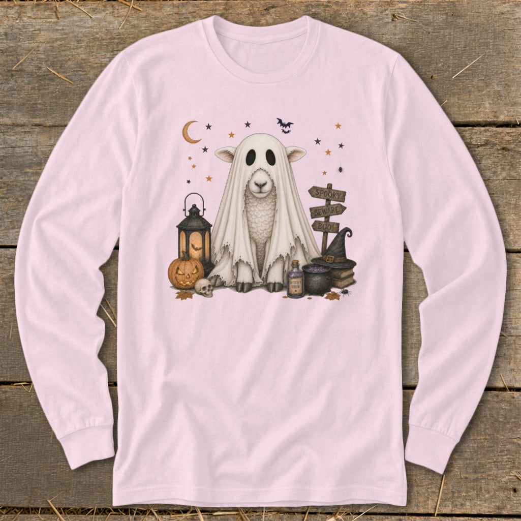 Ghost Animals - Sheep Long Sleeve Tee