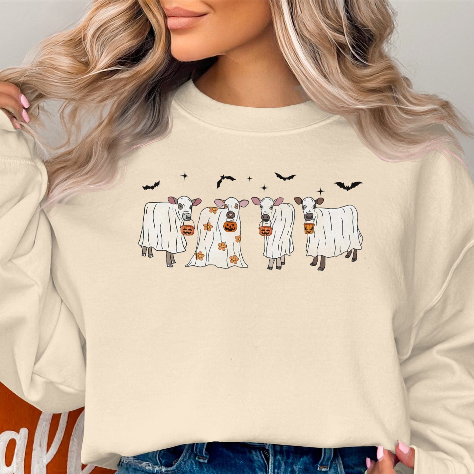 Ghostly Cows Halloween Shirt