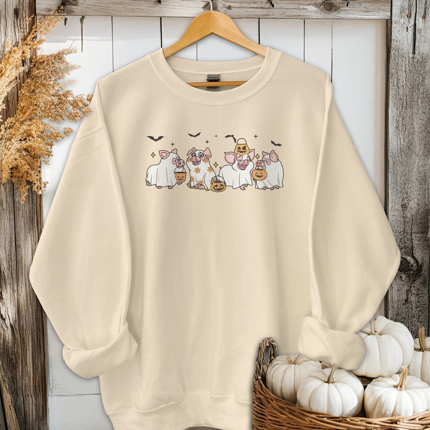 Ghostly Pigs Halloween Shirt