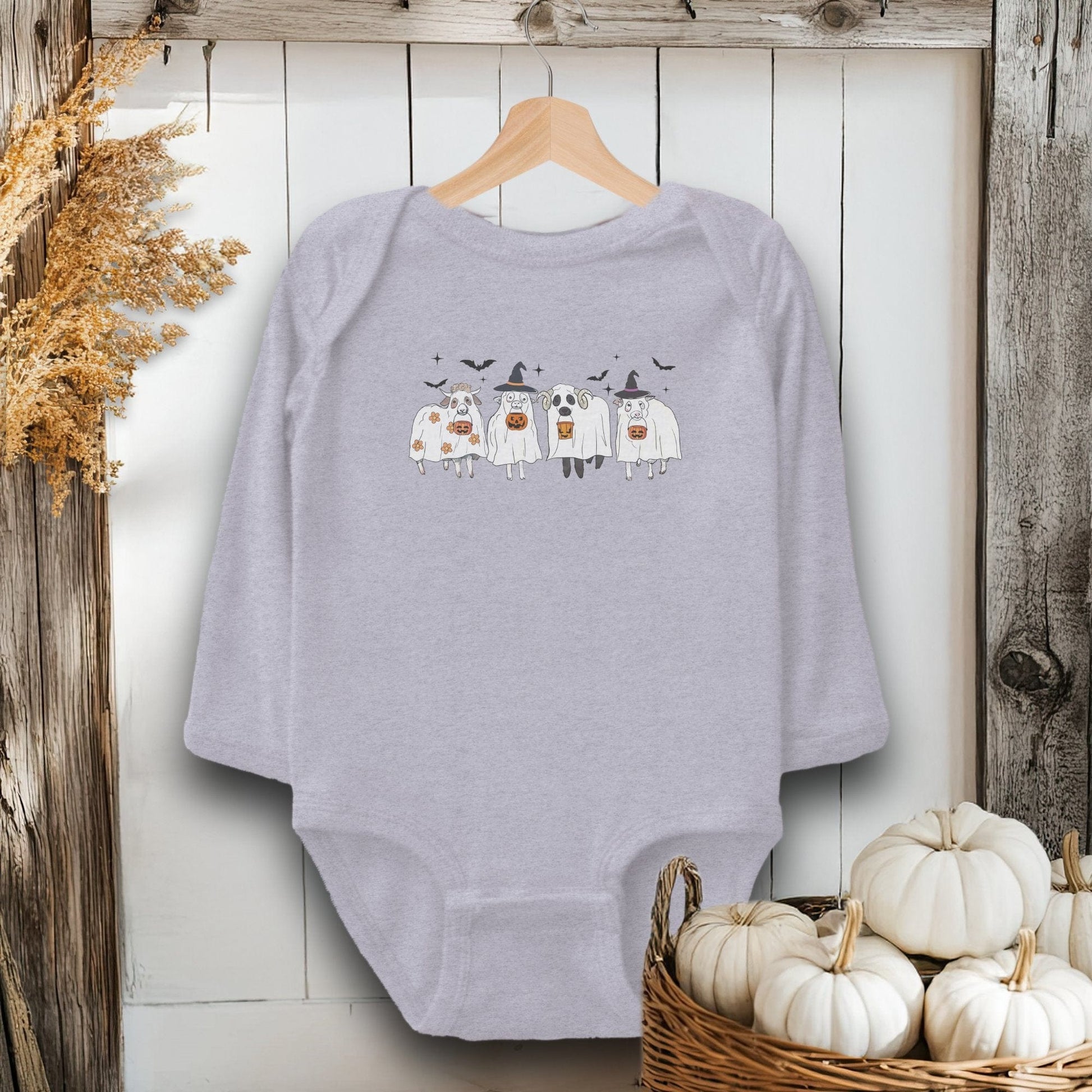 Ghostly Sheep Halloween - Baby Shirt