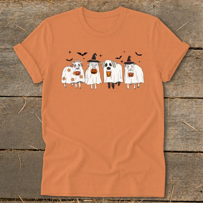 Ghostly Sheep Halloween Softstyle Tee