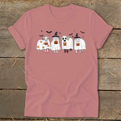 Ghostly Sheep Halloween Softstyle Tee