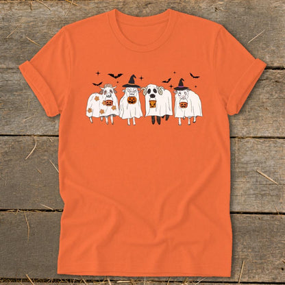 Ghostly Sheep Halloween Softstyle Tee