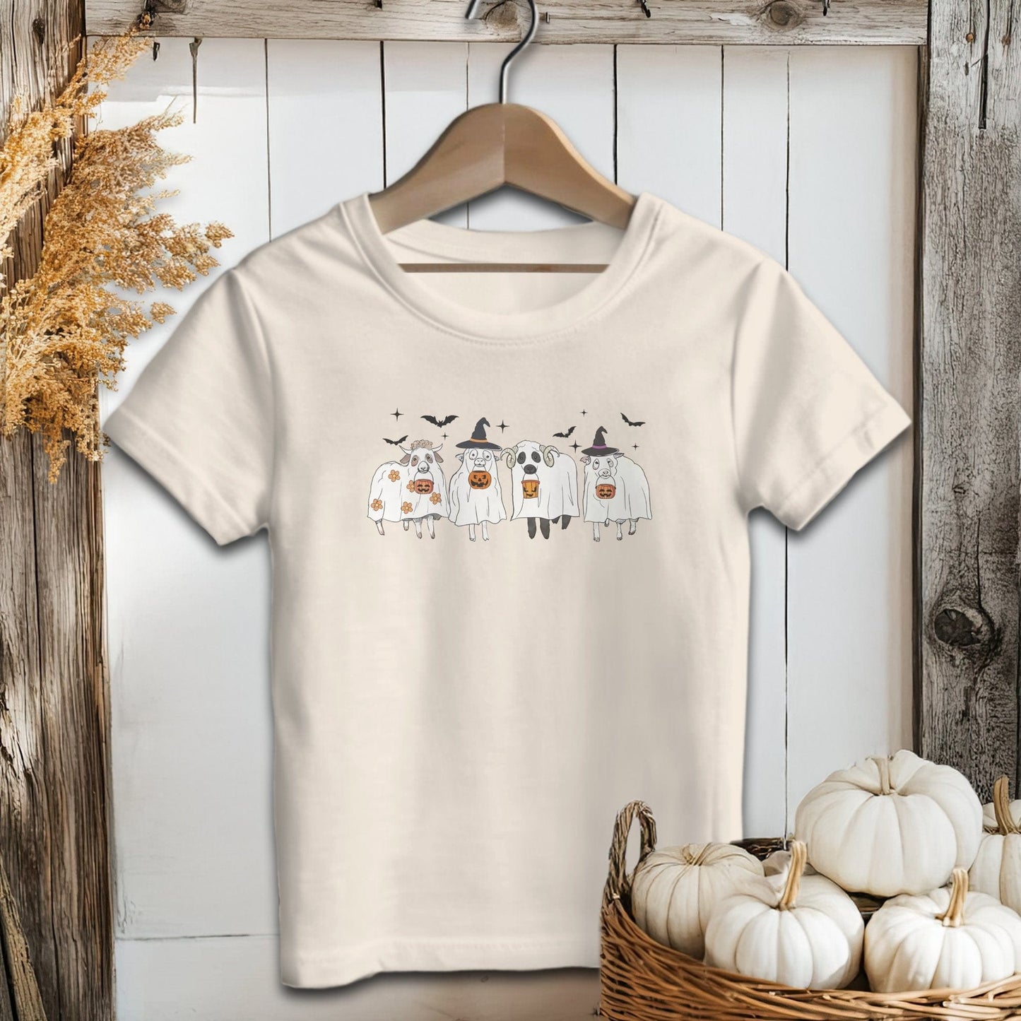 Ghostly Sheep Halloween Youth Shirt