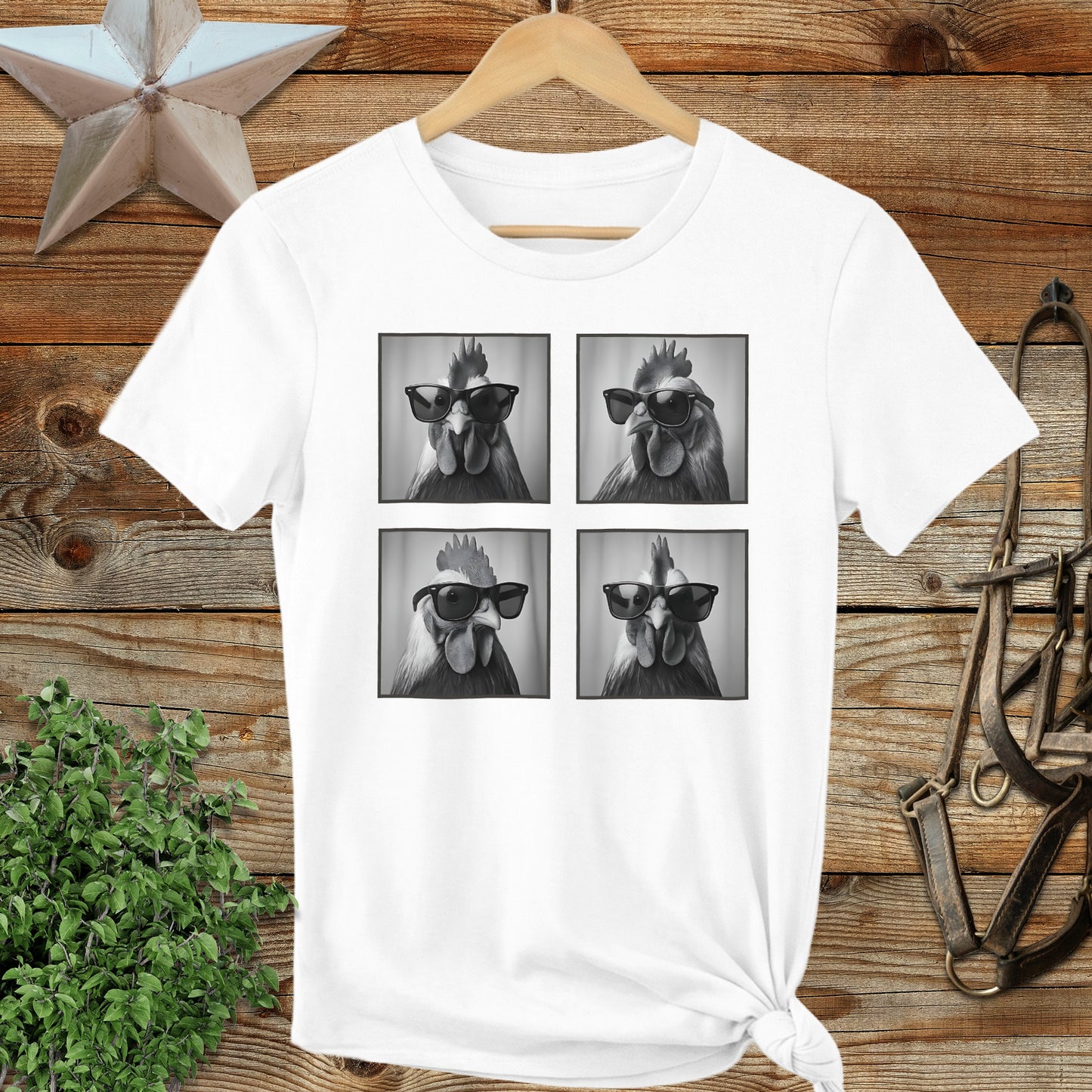 Glam Chicken Ladies Tee