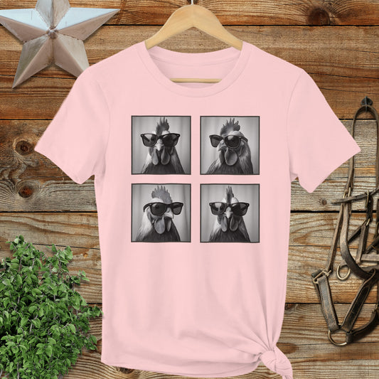 Glam Chicken Ladies Tee