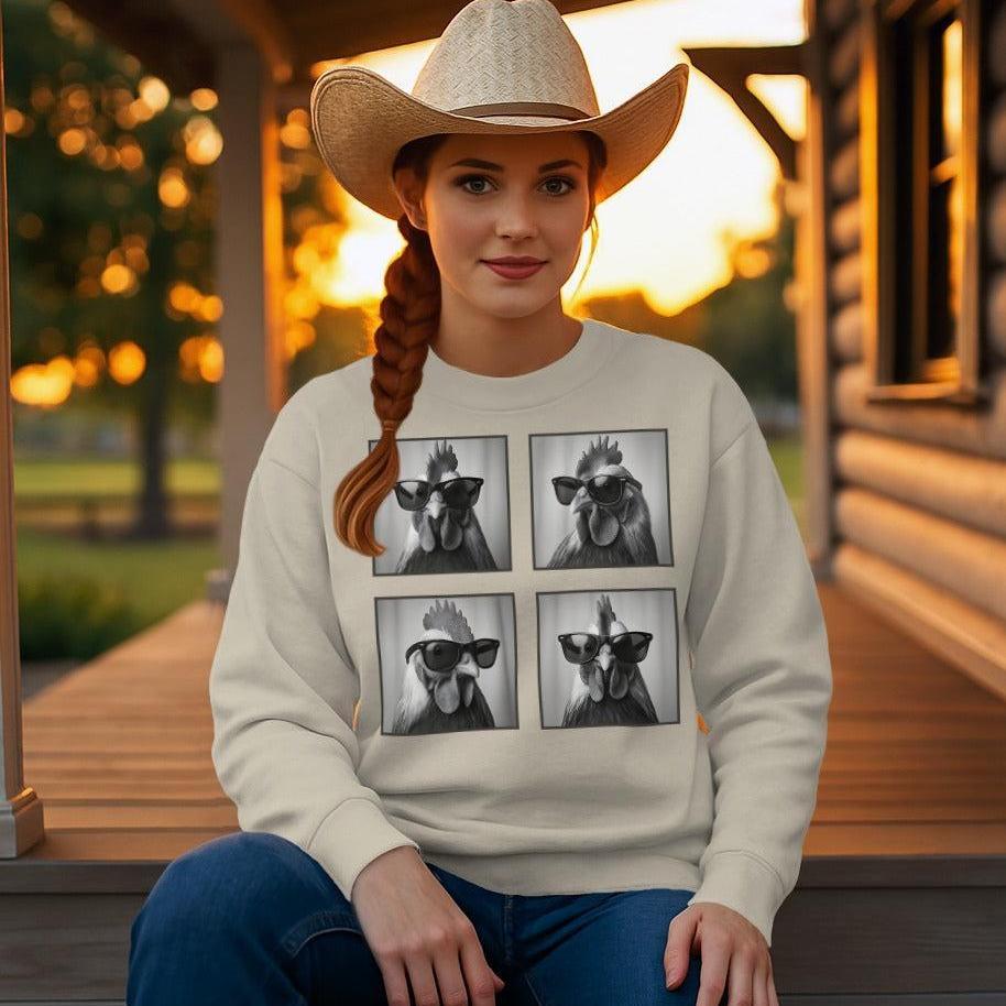Glam Chicken Sweatshirt