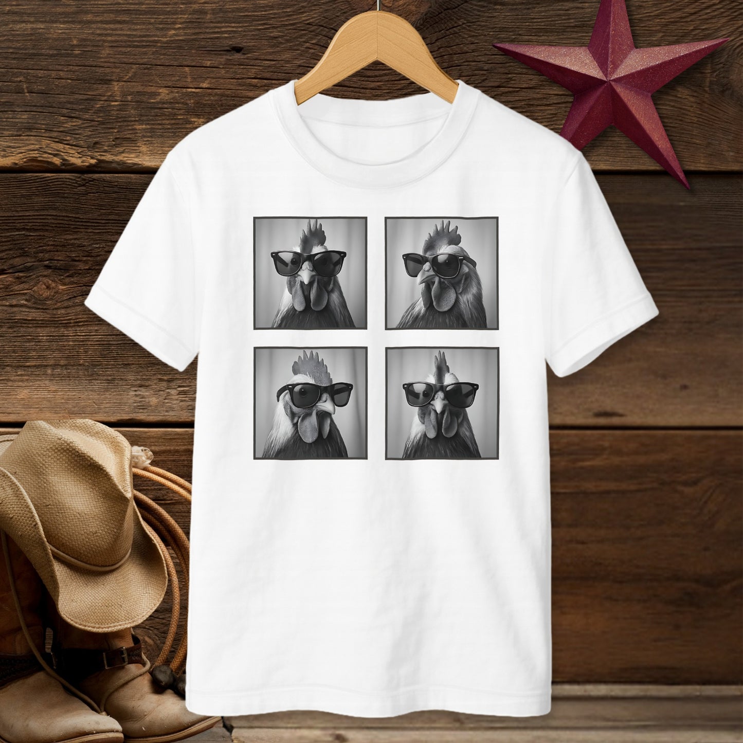 Glam Chicken T-Shirt (Youth)