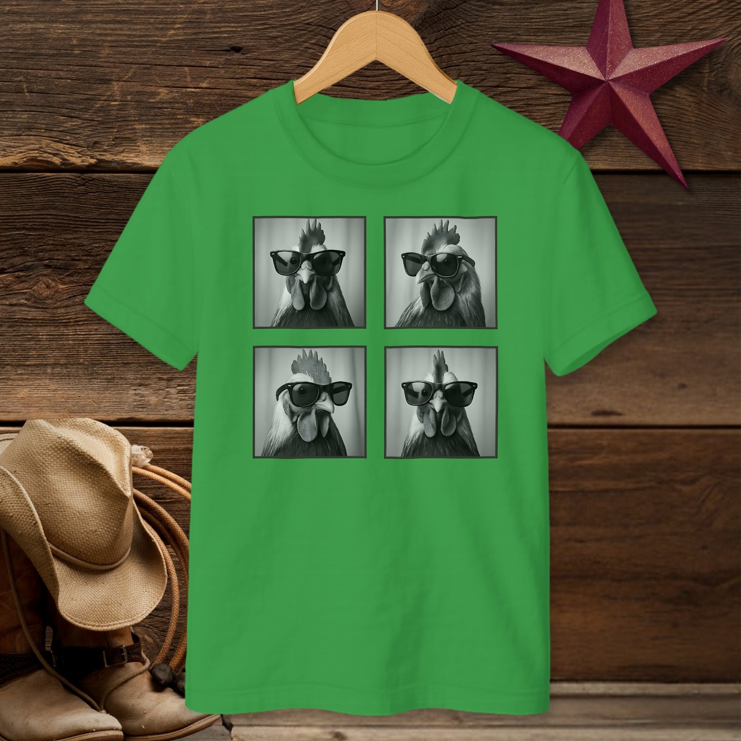 Glam Chicken T-Shirt (Youth)