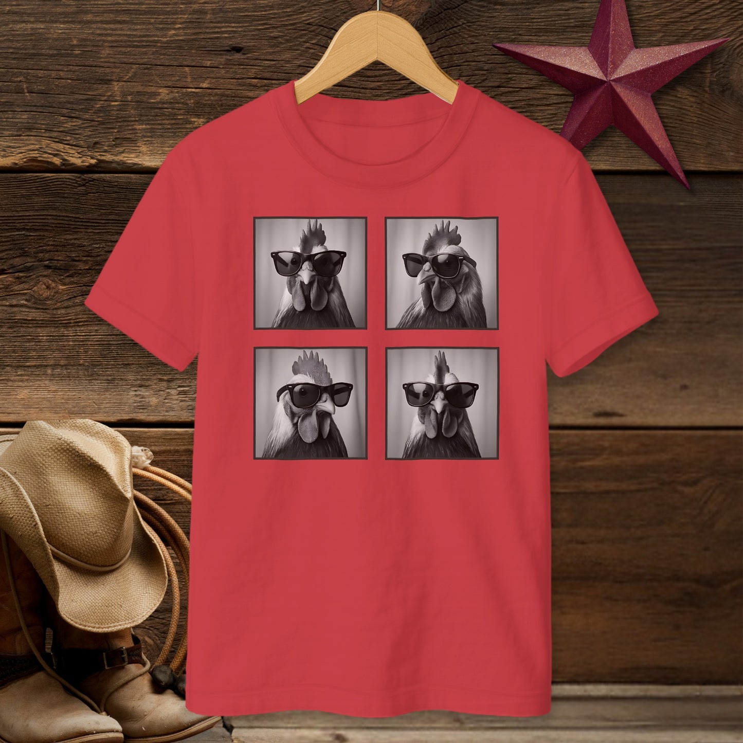 Glam Chicken T-Shirt (Youth)