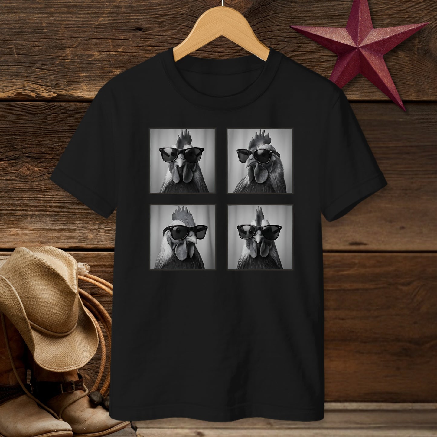 Glam Chicken T-Shirt (Youth)