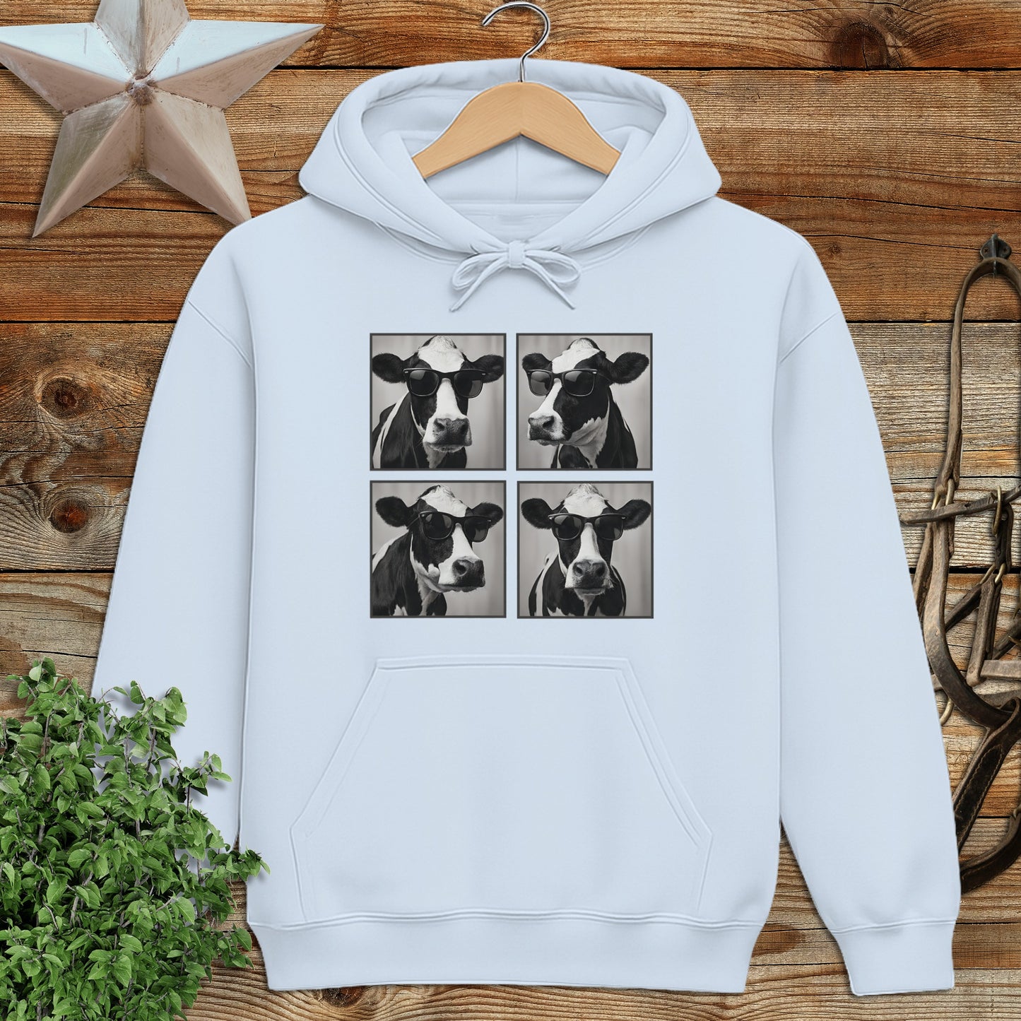 Glam Cow Hoodie