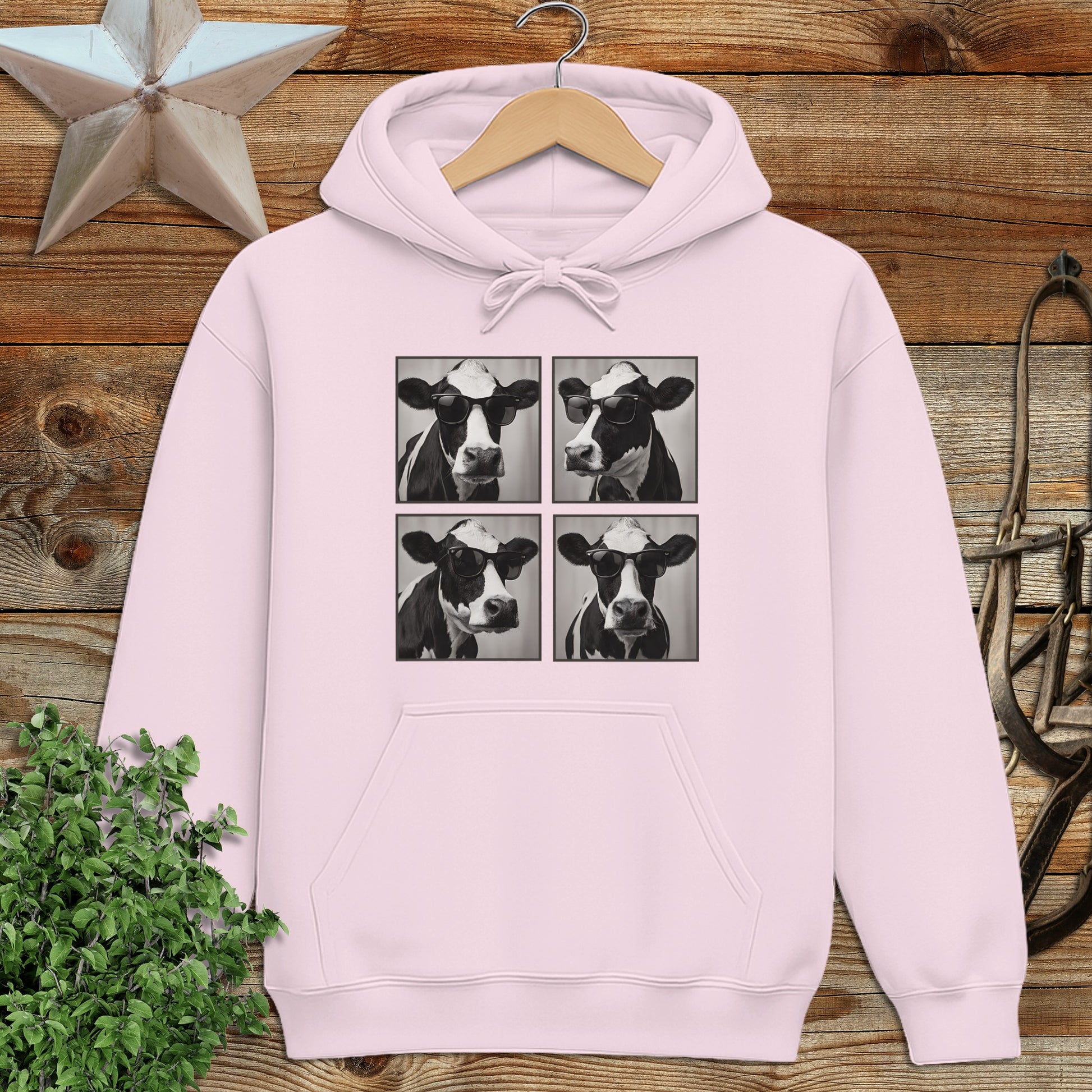 Glam Cow Hoodie