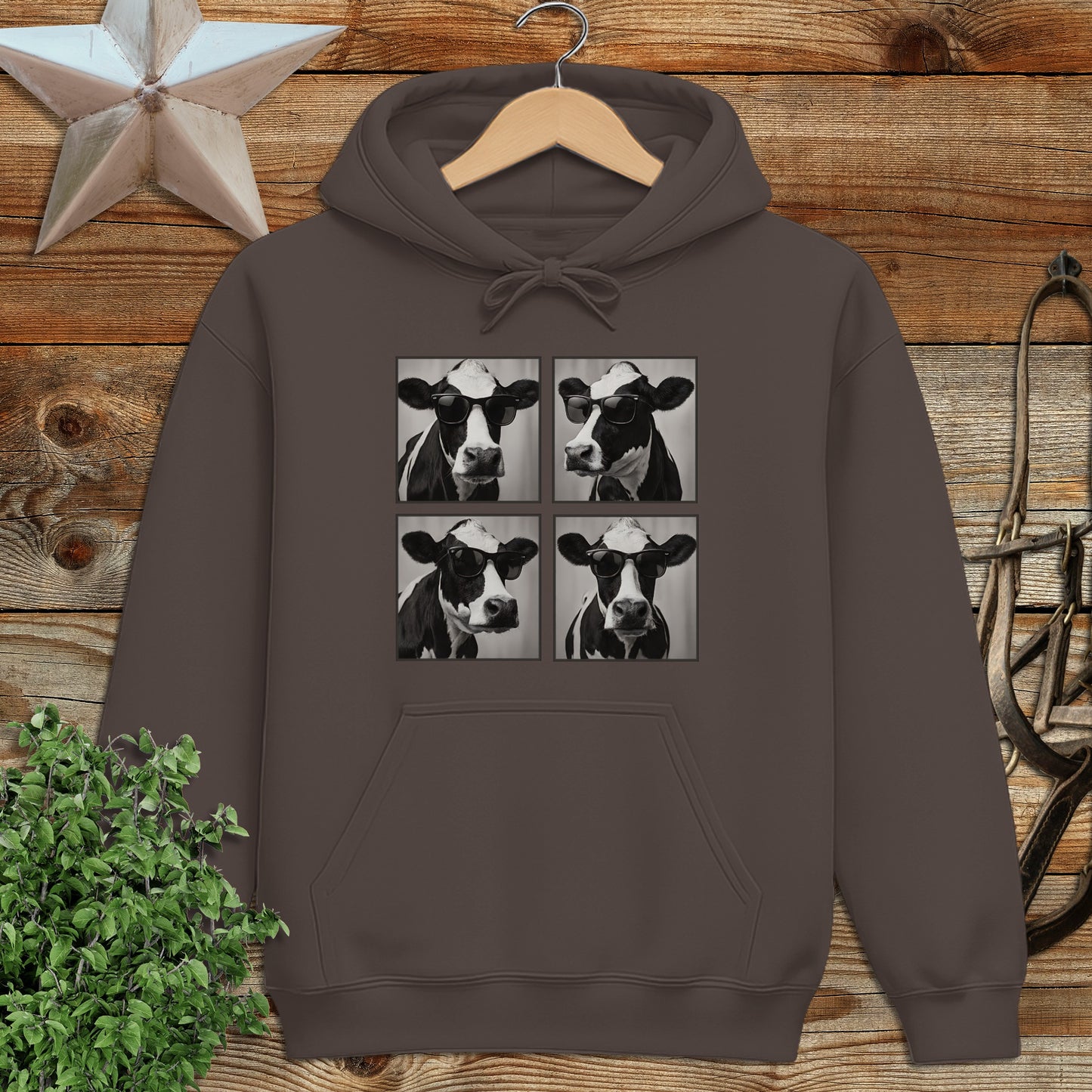 Glam Cow Hoodie