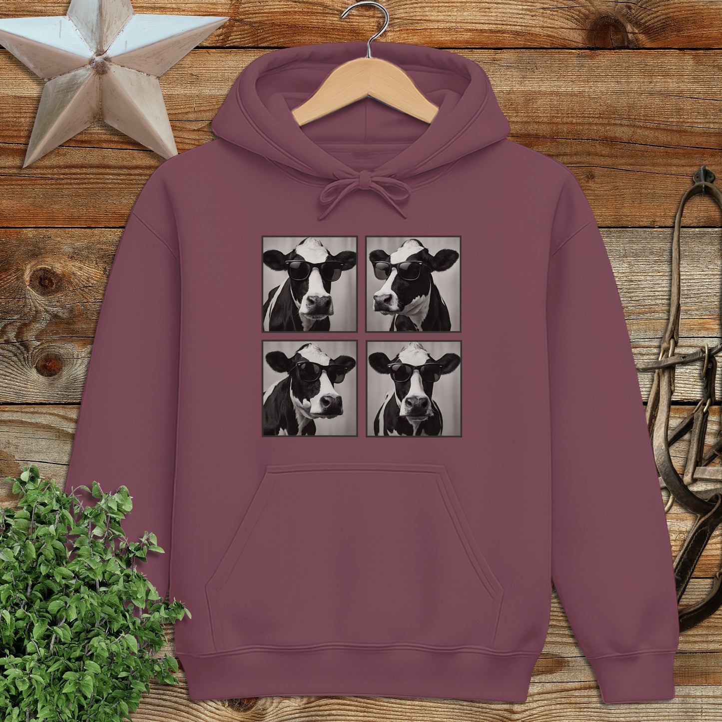 Glam Cow Hoodie