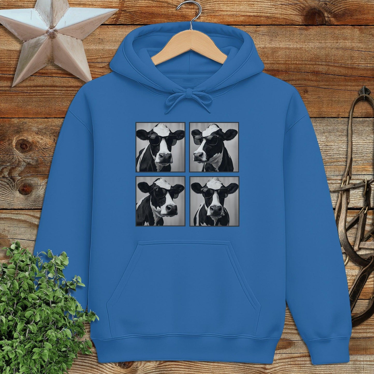 Glam Cow Hoodie