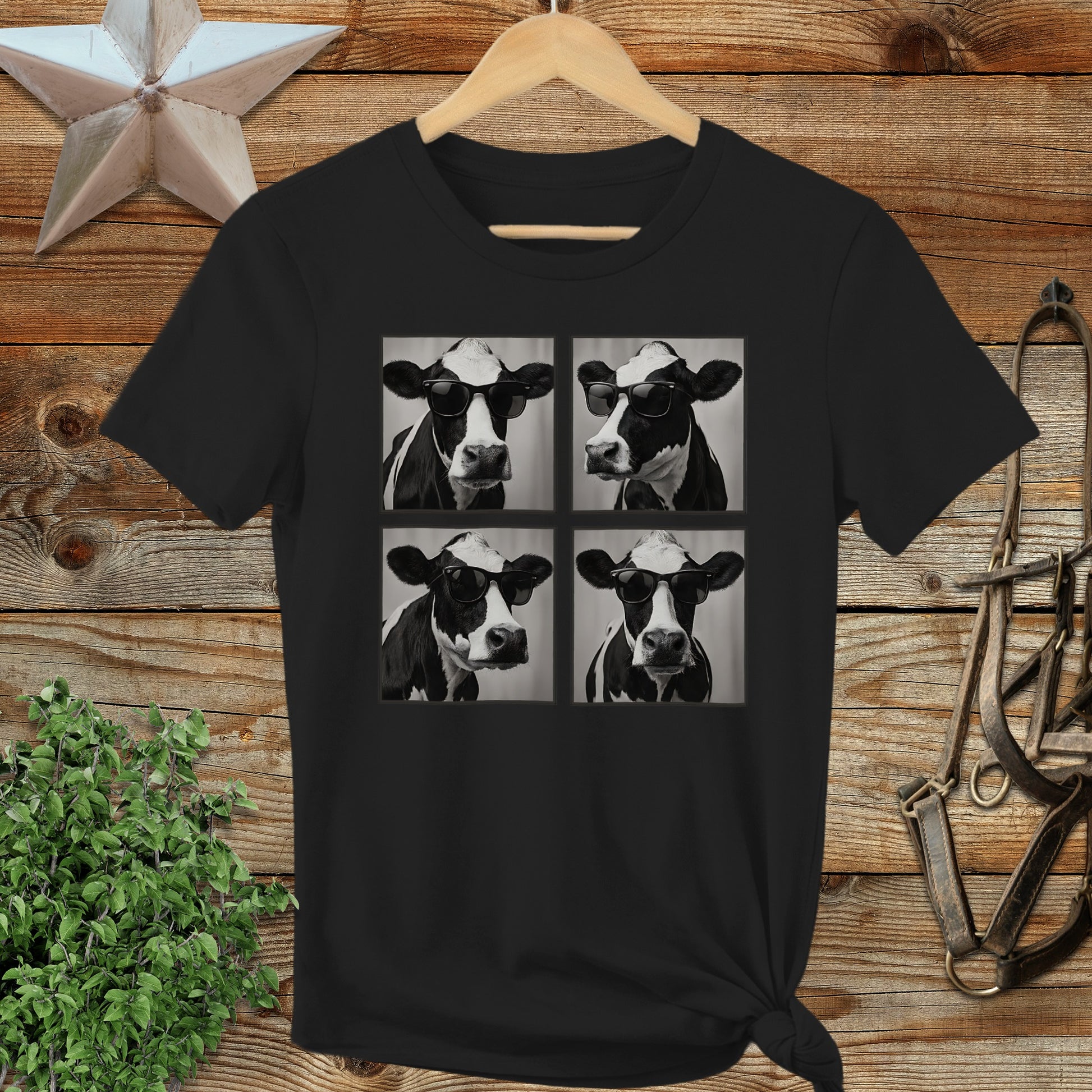 Glam Cow Ladies Tee