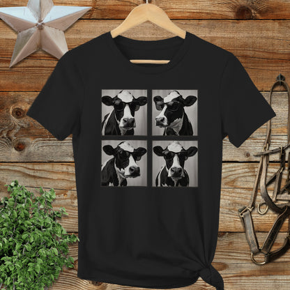 Glam Cow Ladies Tee