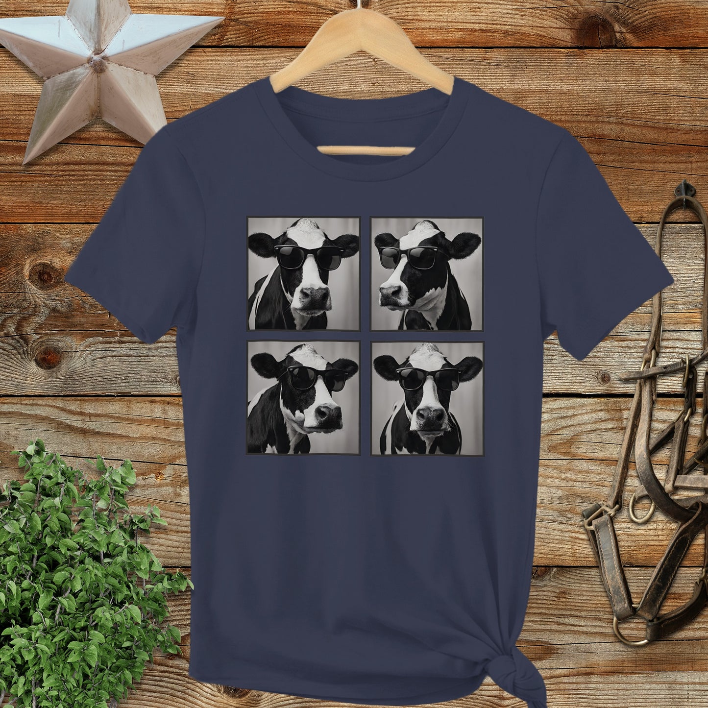 Glam Cow Ladies Tee