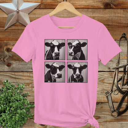 Glam Cow Ladies Tee