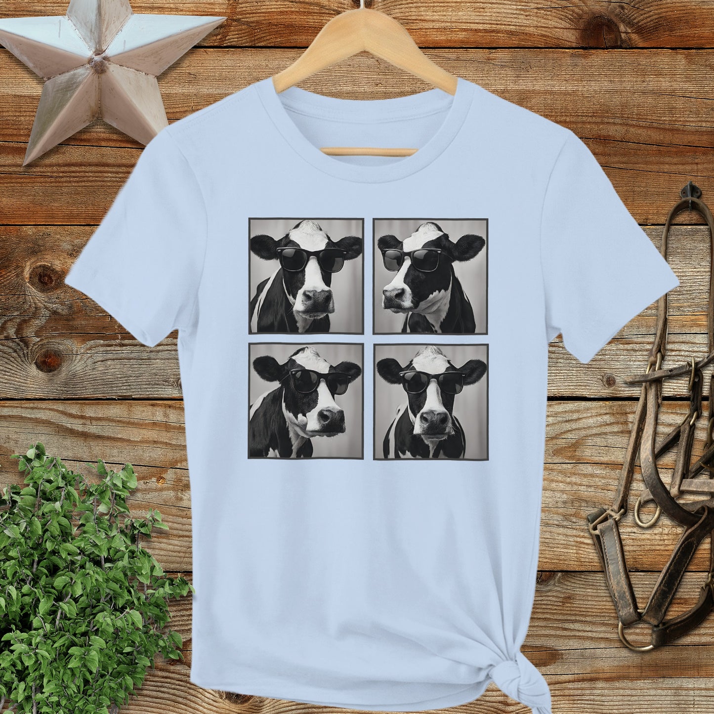 Glam Cow Ladies Tee