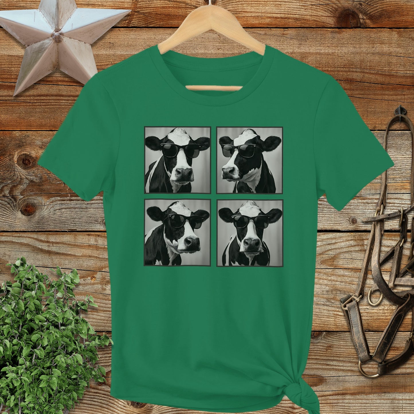 Glam Cow Ladies Tee
